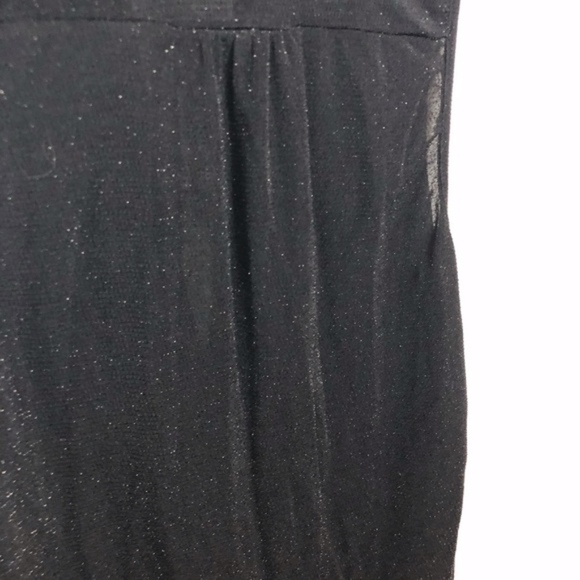 Bobeau faux wrap glitter sleeveless top NWT XS - Picture 7 of 7